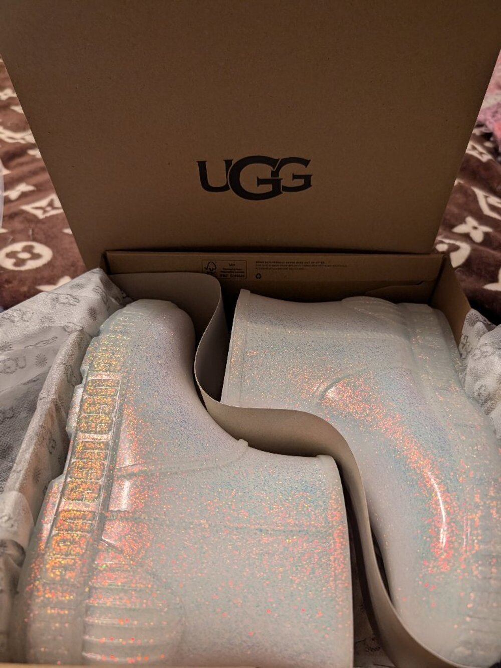 UGG Drizlita Glitter Size 6 **BNIB** K/1135476K